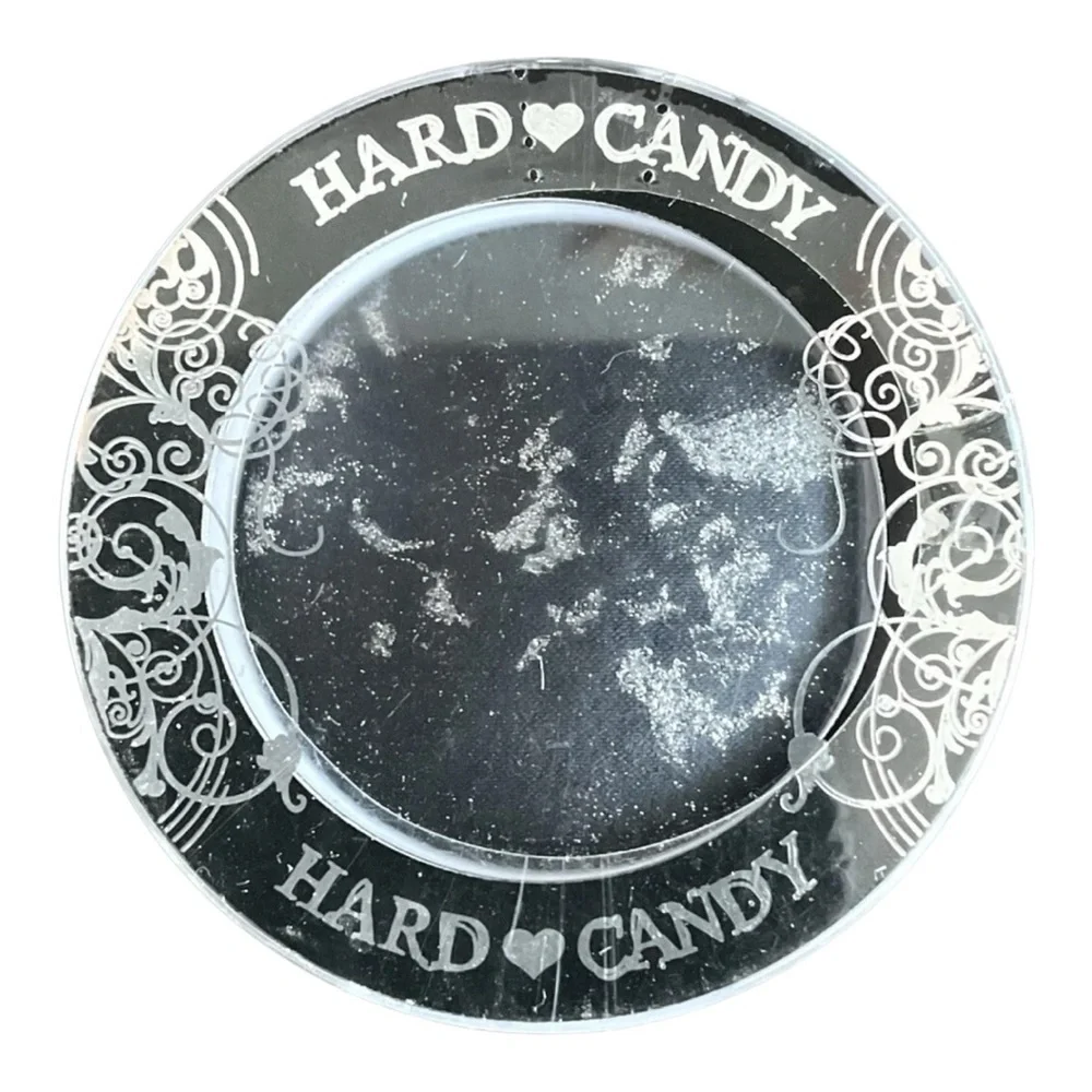 Hard Candy Black Metallic Baked Eyeshadow Sparkle Shimmer Goth Smoky Eye NWT